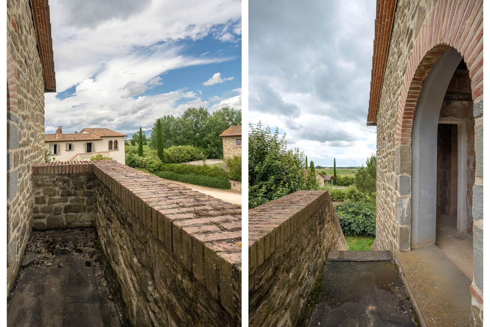 Casale La Fornace to be completed, Cortona, Arezzo - Tuscany