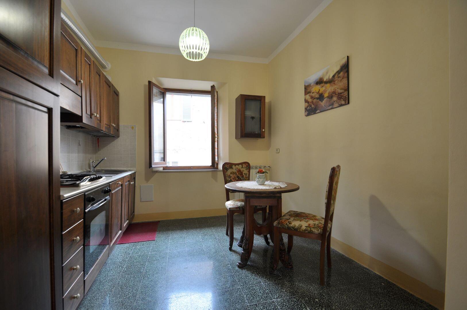 Apartment La Porticina centrale con fondo in Pienza, Siena - Tuscany