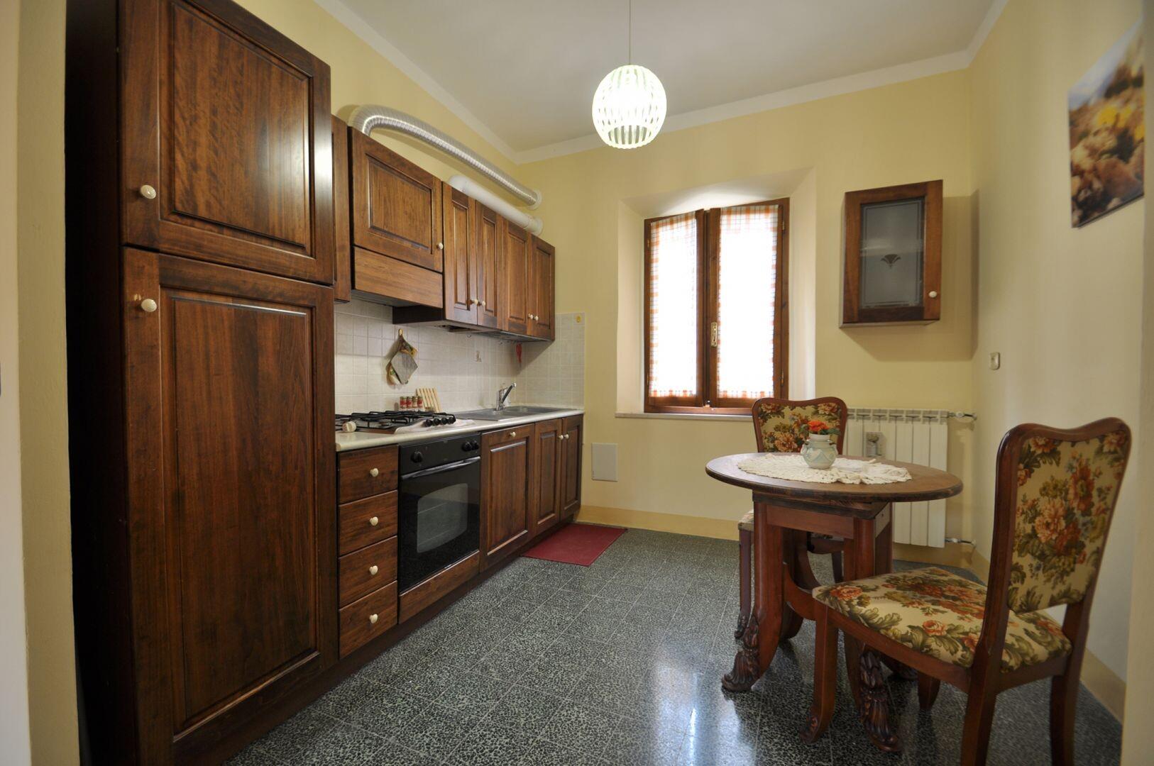 Apartment La Porticina centrale con fondo in Pienza, Siena - Tuscany