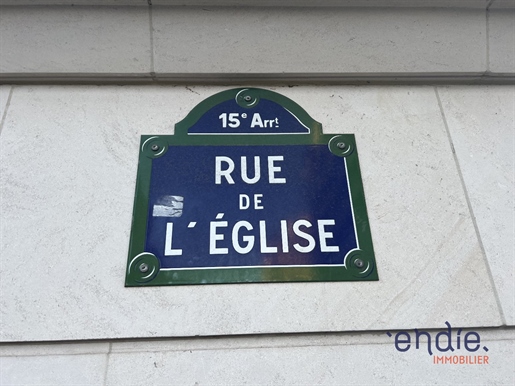 Vente d'un appartement T2 (46 m² Carrez) dans le 15e arrondissement de Paris