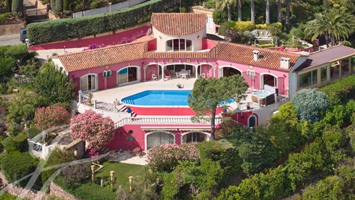 Character villa with panoramic sea view
