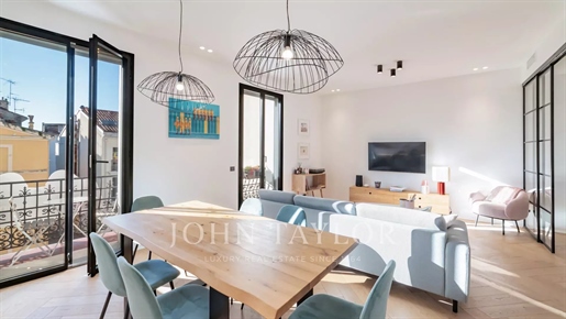 Cannes near Croisette magnificent contemporary renovated apartment