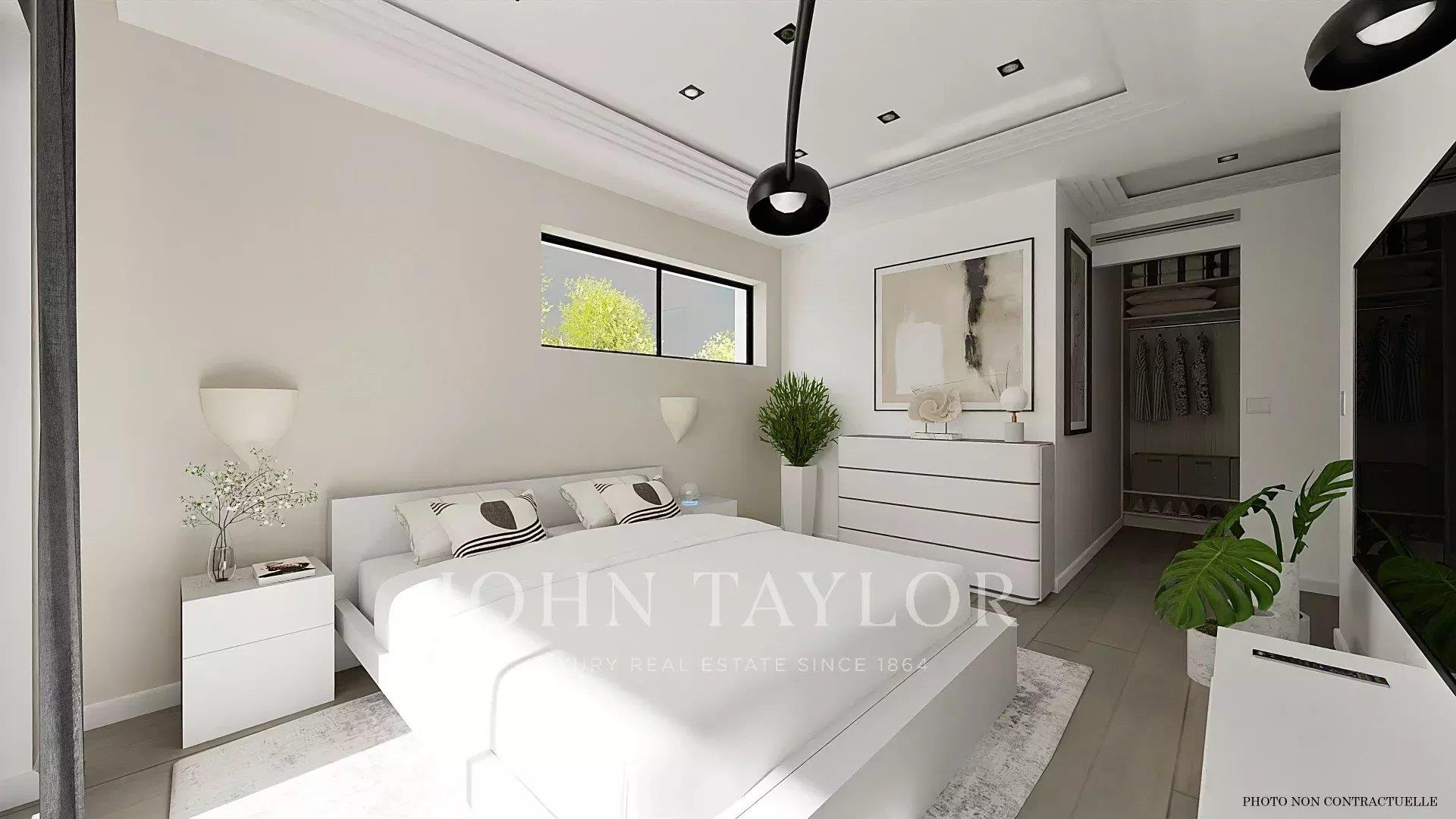 Contemporaine neuve villa dans domaine fermé