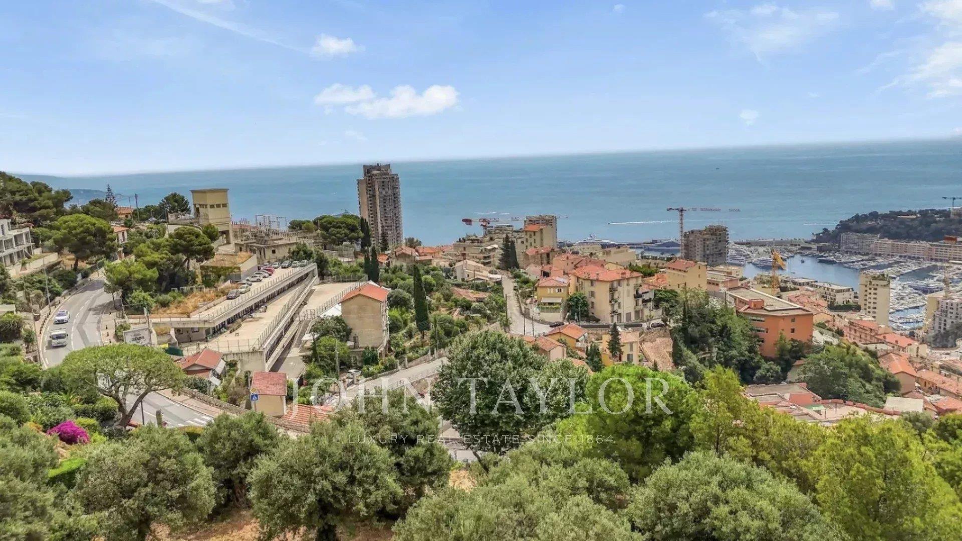 4460 M2 Terreno Edificable - A Las Afueras De Monaco - Vista Al Mar