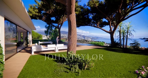 Roquebrune Cap Martin - Moradia Contemporânea Acabada - Vista Panorâmica Sobre O Mar - Piscina - Gar