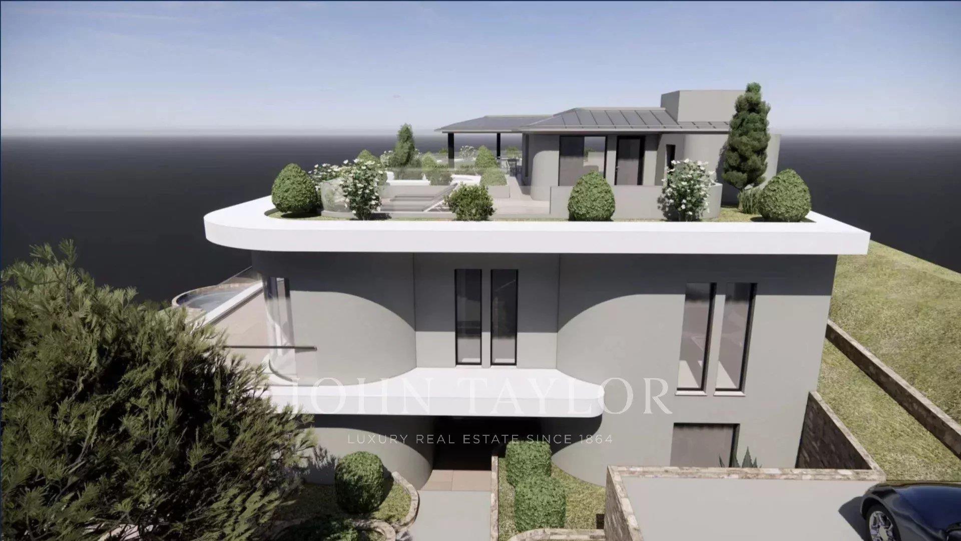 Exclusiva villa de lujo - Gran garaje - Vistas al mar y a Mónaco - Piscina infinita