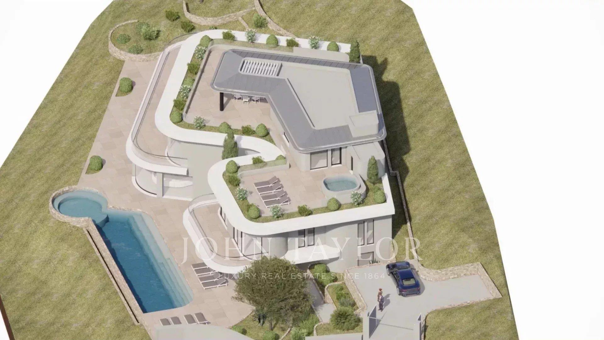 Exclusiva villa de lujo - Gran garaje - Vistas al mar y a Mónaco - Piscina infinita