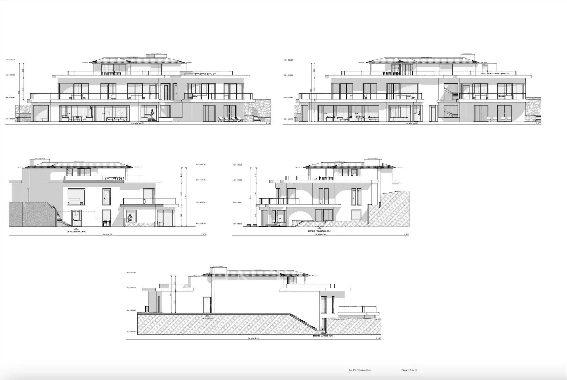 Exclusiva villa de lujo - Gran garaje - Vistas al mar y a Mónaco - Piscina infinita