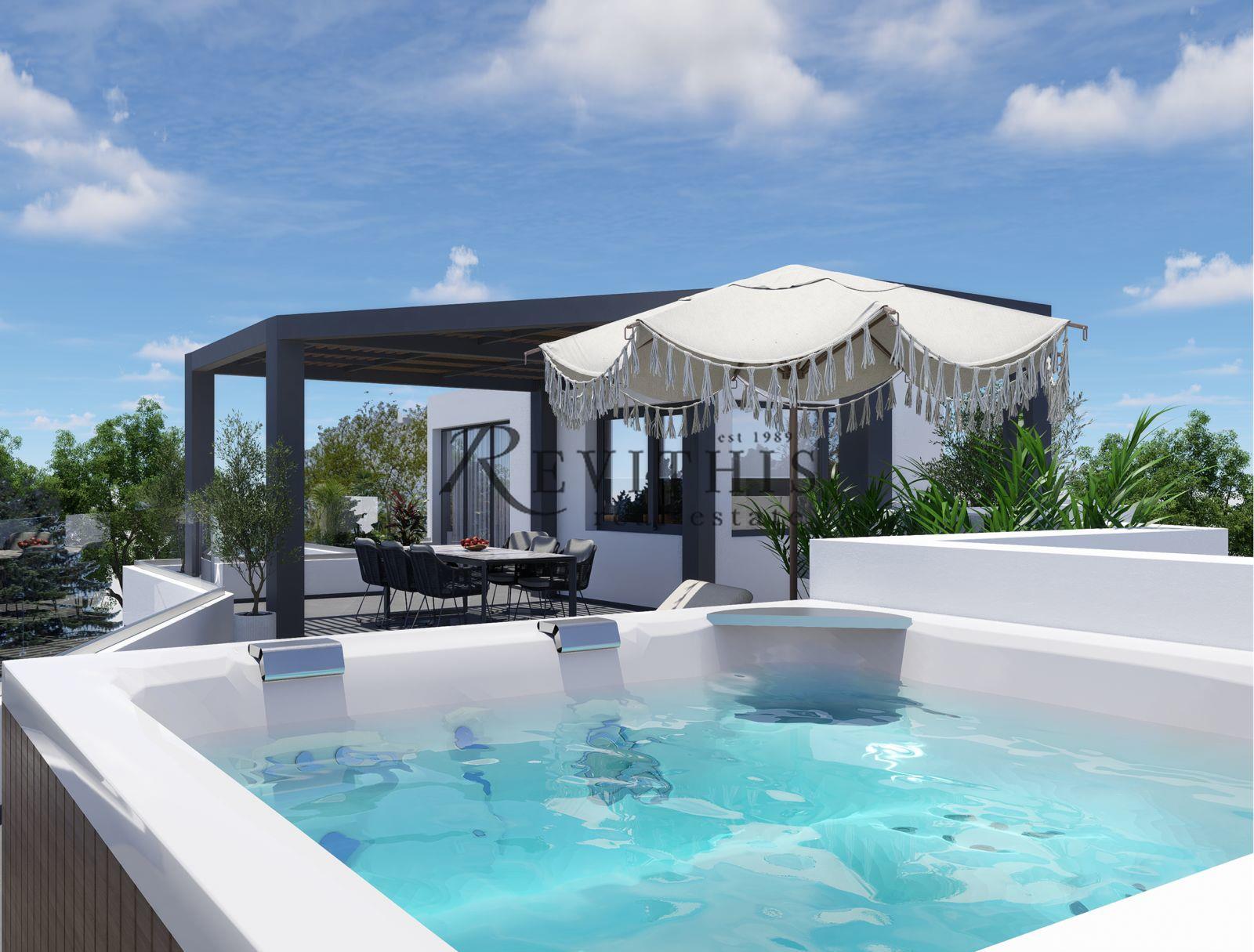 Unique 250 sq.m. Penthouse Maisonette in the Heart of Kato Voula