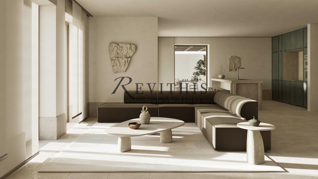 - Elegant 200 sqm Villa with Pool and Sea View in Paros