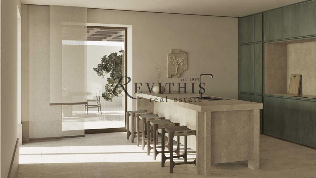 - Elegant 200 sqm Villa with Pool and Sea View in Paros