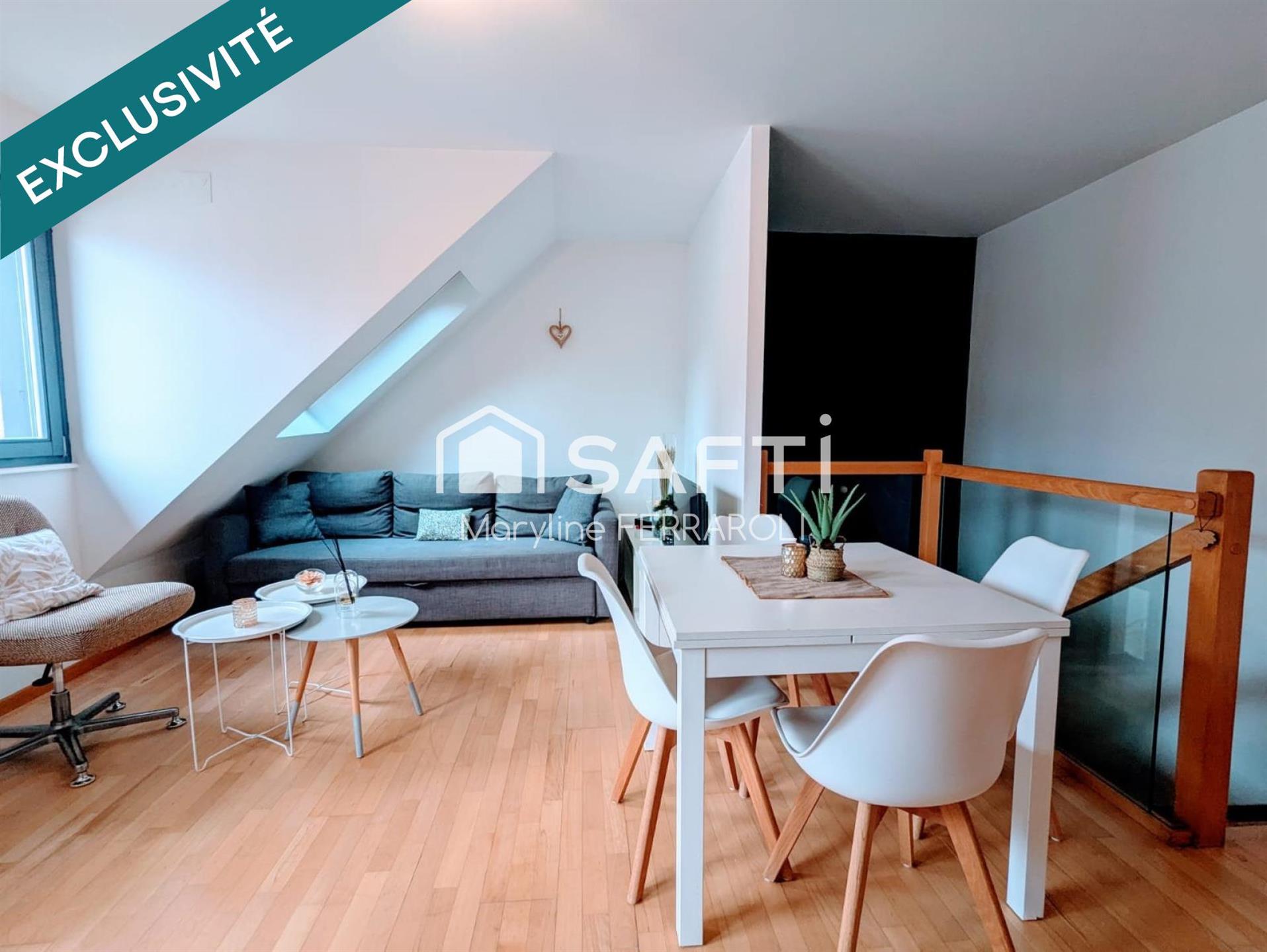 Strasbourg Centre Duplex F2 luminoso em uma área tranquila