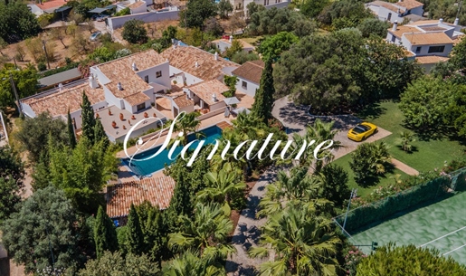 Opportunity a unique 6 bedrooms villa with sea views in Santa Barbara de Nexe