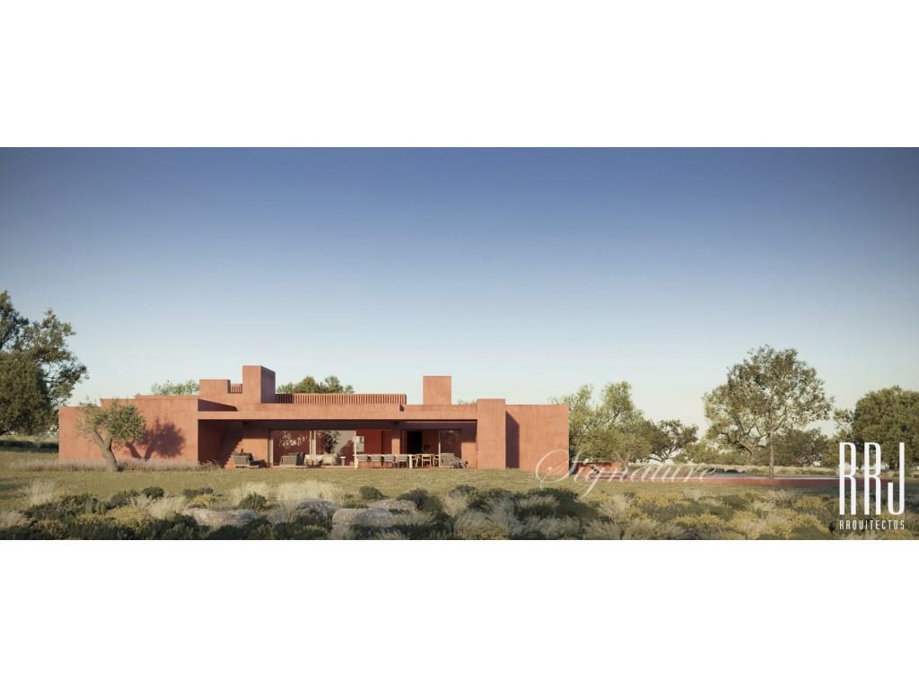 Uitzonderlijk perceel met goedgekeurd project voor een minimalistisch droomhuis van 300m2 plus kelde