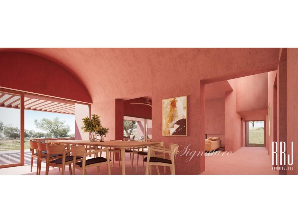 Uitzonderlijk perceel met goedgekeurd project voor een minimalistisch droomhuis van 300m2 plus kelde