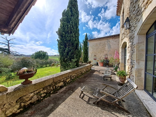 Enchanting Estate with Guest House and Outbuildings