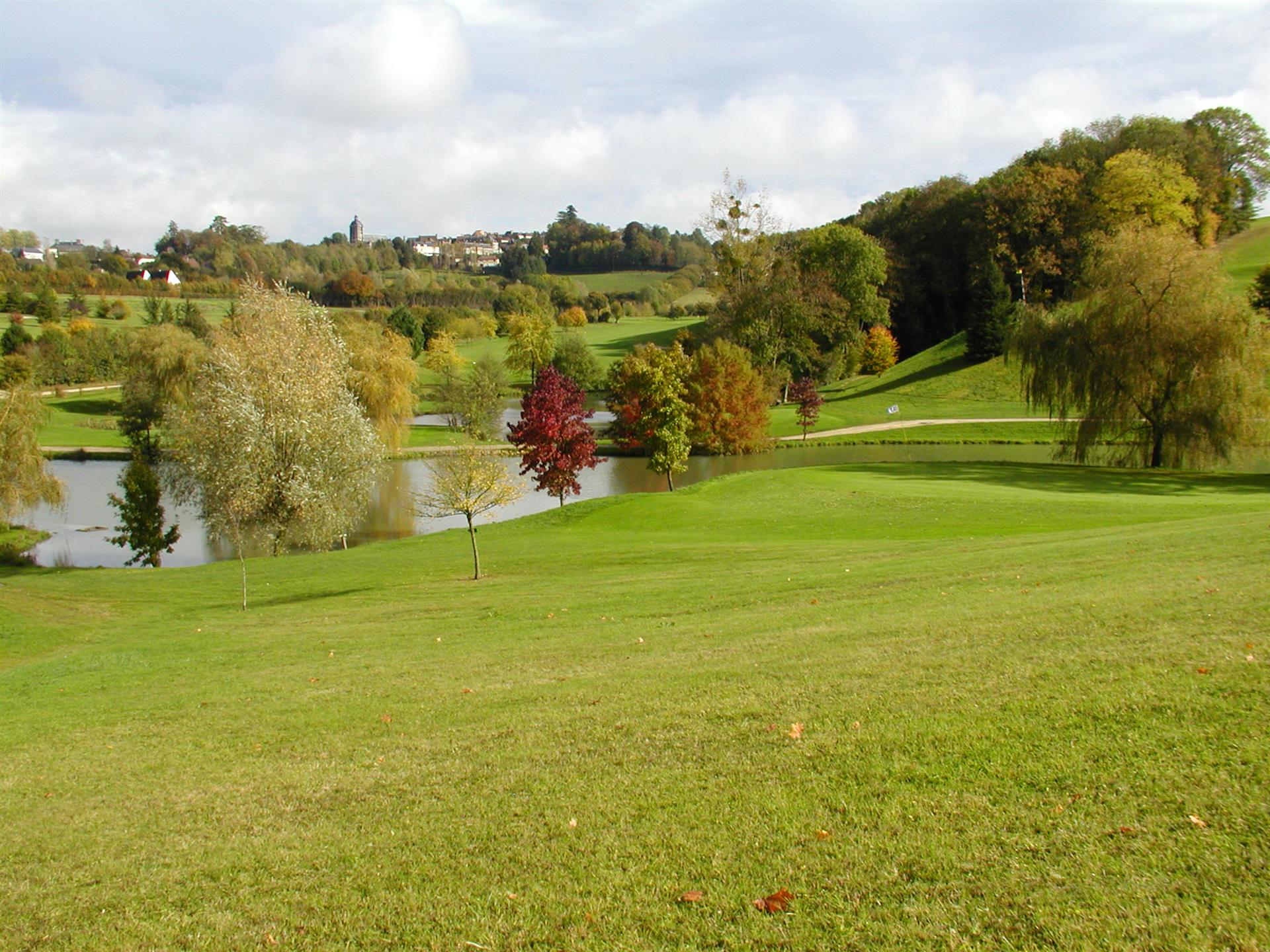 Luxury villa on golf course