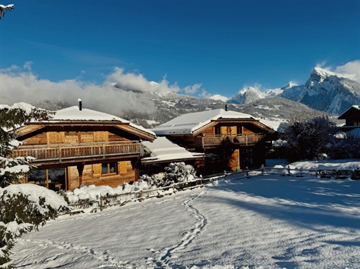 Flexible South Facing 4 Bedroomed Chalet, Morillon