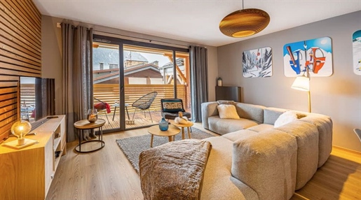 Appartement moderne de 3 chambres avec accès direct aux pistes de ski, Châtel