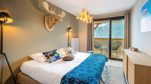 Appartement moderne de 3 chambres avec accès direct aux pistes de ski, Châtel