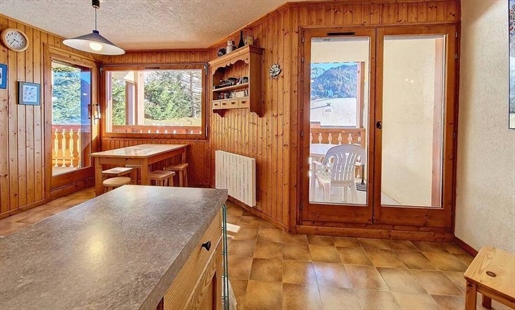 Two Bed Apartment with Mountain View in Petit Chatel