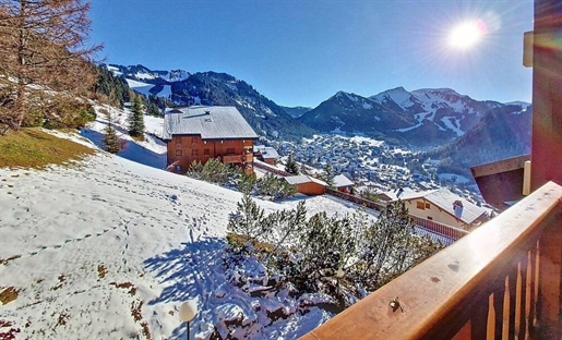 Two Bed Apartment with Mountain View in Petit Chatel