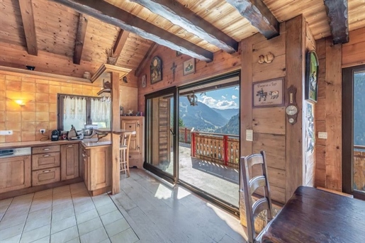 Traditional Chalet at the foot of the ski slopes, Chatel
