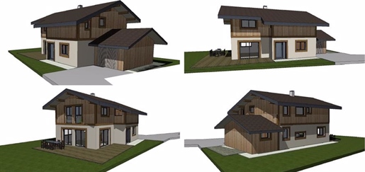 New Build 4 Bed Village House in Vallon District, Samoen