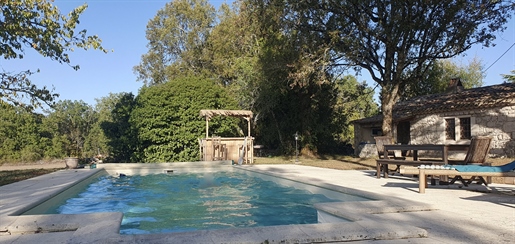 Charming authentic property in the Quercy Blanc in the south of the Lot