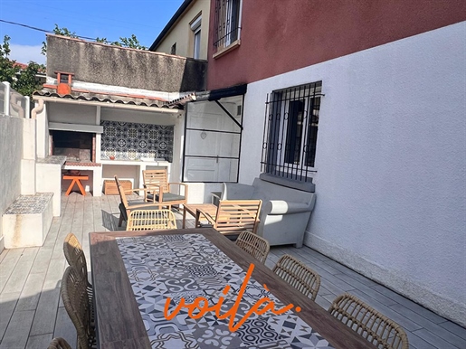 Carcassonne - House 3 bedrooms + 1 office - garage - exterior