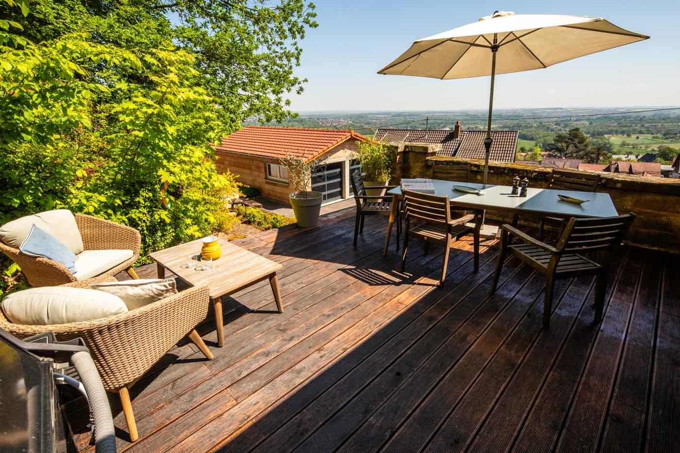 Atypical house with exceptional view 2 min. From Saverne