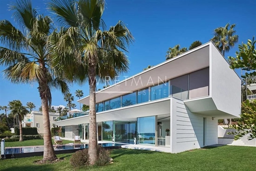 Superb new contemporary villa with sea view - Cannes Basse Californie