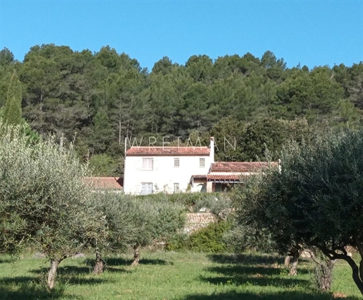 Large villa surrounded by olive trees with swimming pool – Cotignac