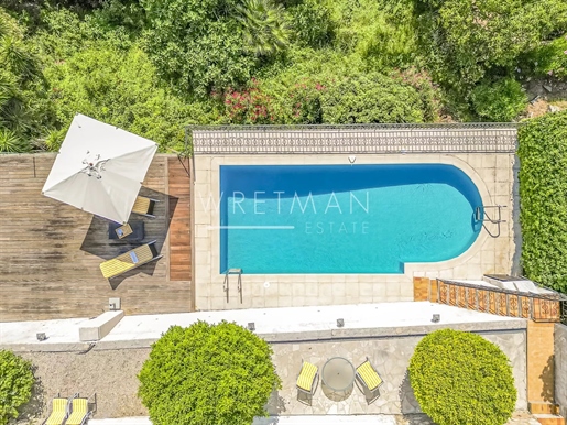 Villa de charme avec piscine et vue mer - Les Termes Mandelieu