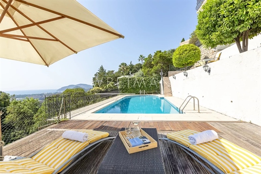 Charming villa with pool and sea view - Les Termes Mandelieu