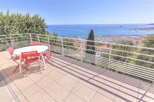 Contemporary villa with magnificent views and infinity pool - Menton Garavan