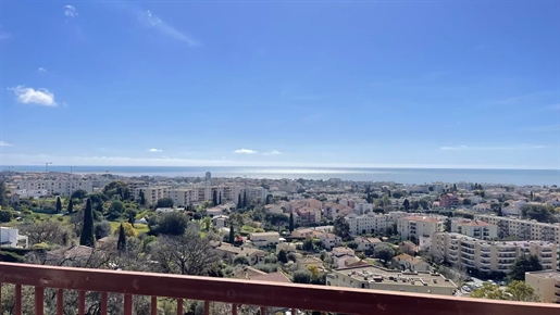 Gezellig appartement met panoramisch uitzicht op zee - Cagnes sur Mer