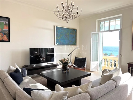 Renovated 2 bedroom apartment with sea view balcony - Menton