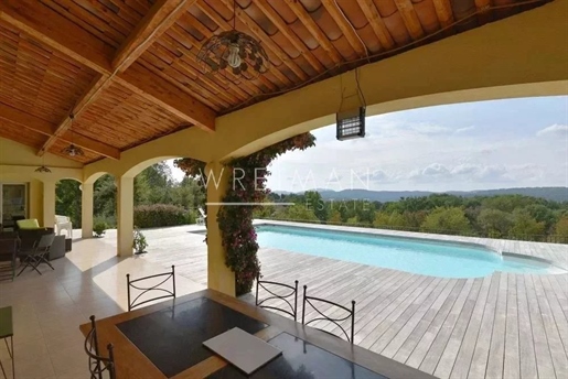 Belle villa avec piscine et maison d'ami - Montauroux