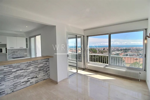 2-Room apartment with panoramic sea view - Antibes Roi Soleil