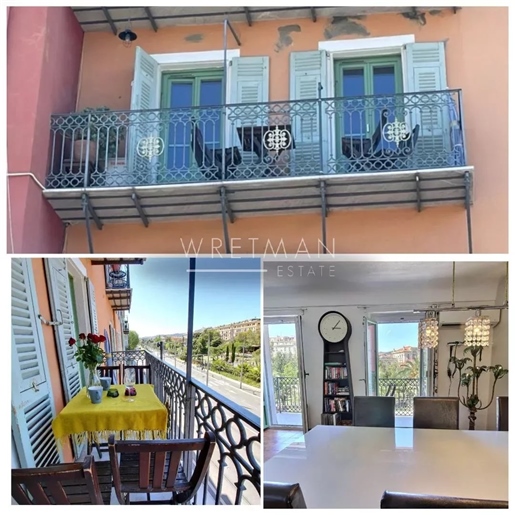3-kamer appartement met balkon op Coulée Verte - Oude stad - Nice