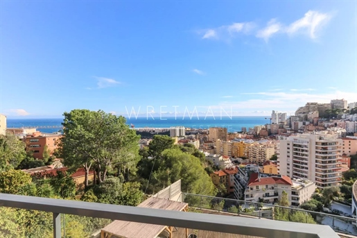 Flat with the terrace in Beausoleil