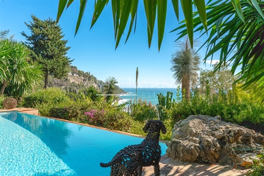 Villa mit Meerblick, Infinity-Pool und schönem Garten - Roquebrune-Cap-Martin