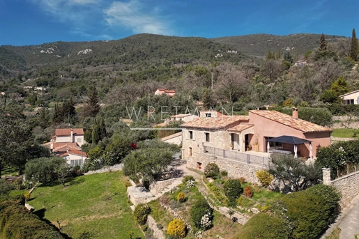 Renovated stone villa with superb view - Seillans