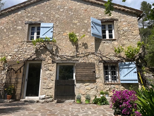Bauernhaus aus Stein mit Swimmingpool - Fayence