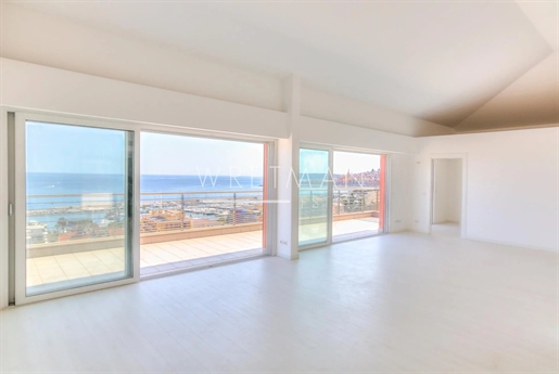 Penthouse apartment with large terrace and magnificent sea view - Menton Garavan