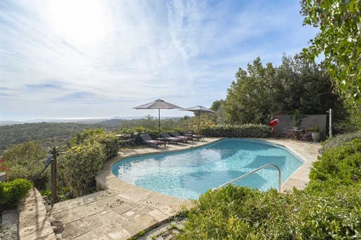 Charming villa with stunning sea view - Tourrettes sur Loup