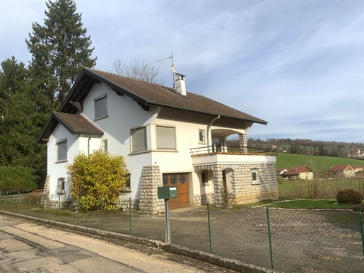 Family home with stunning views in Villers le Lac close to Switzerland