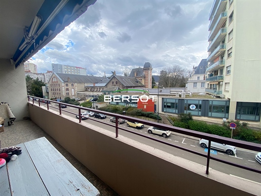 Besançon Chaprais wijk 4 slaapkamer appartement met balkons en garage
