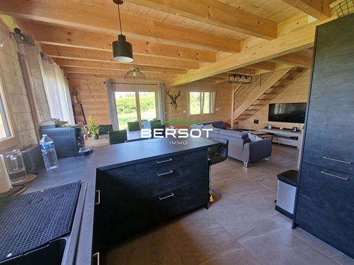 2022 5-room chalet in Uzelle with 3 bedrooms